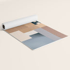 Modern Abstraction Mocha Mousse 3 Yoga Mat Gallery Image 2
