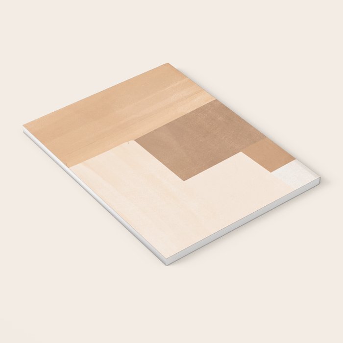 Modern Abstraction Mocha Mousse 3 Notebook Gallery Image 3