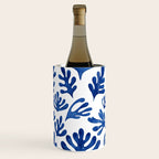 Matisse Blue Cut Outs Mid Century Modern Art Pattern Wine Chiller Gallery Image 3
