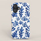 Matisse Blue Cut Outs Mid Century Modern Art Pattern iPhone Case Gallery Image 1