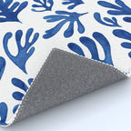 Matisse Blue Cut Outs Mid Century Modern Art Pattern Rug Gallery Image 4