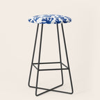 Matisse Blue Cut Outs Mid Century Modern Art Pattern Stool Gallery Image 1