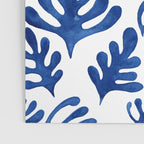 Matisse Blue Cut Outs Mid Century Modern Art Pattern Poster Gallery Image 3