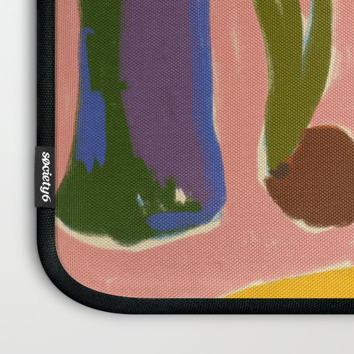 WOMAN WITH FRUIT Laptop Sleeve Gallery Image 3