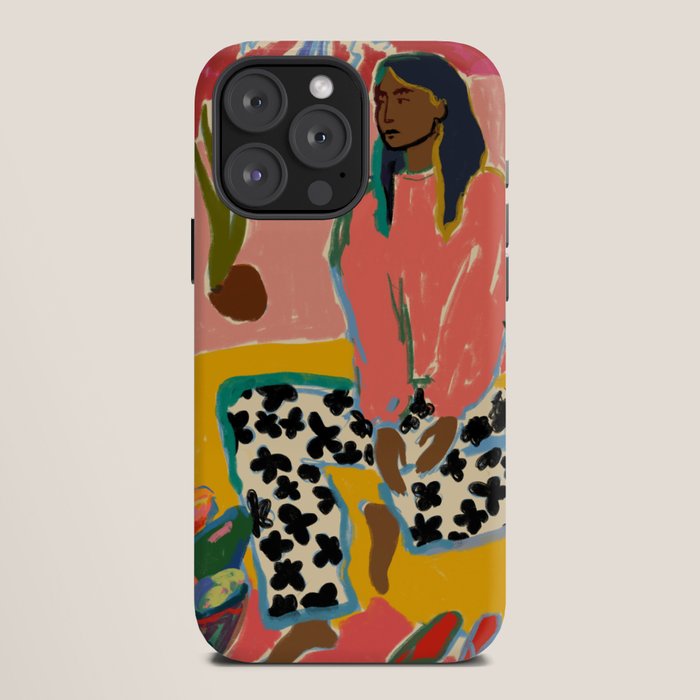 WOMAN WITH FRUIT iPhone Case Gallery Image 12
