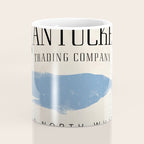 Nantucket whale nautical ocean wharf Massachusetts cottage beach house art Coffee Mug Gallery Image 4
