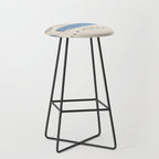 Nantucket whale nautical ocean wharf Massachusetts cottage beach house art Stool Gallery Image 1