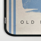 Nantucket whale nautical ocean wharf Massachusetts cottage beach house art Laptop Sleeve Gallery Image 3