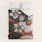 Line Art Oranges 2 Duvet Cover Gallery Image 6