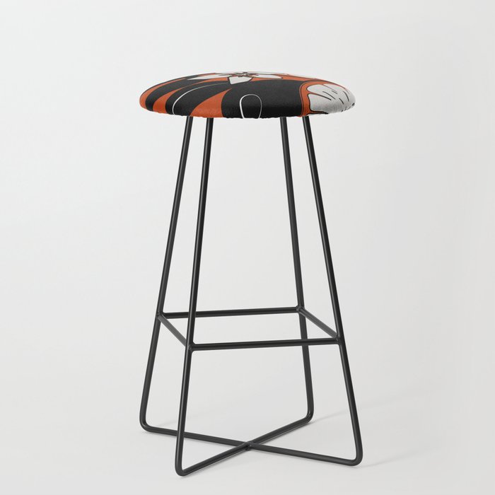 Line Art Oranges 2 Stool Gallery Image 1