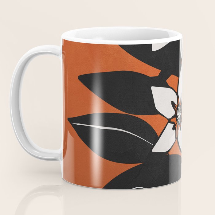 Line Art Oranges 2 Coffee Mug Gallery Image 3