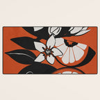 Line Art Oranges 2 Desk Mat Gallery Image 3