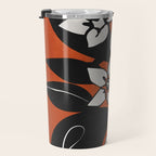 Line Art Oranges 2 Travel Mug Gallery Image 3
