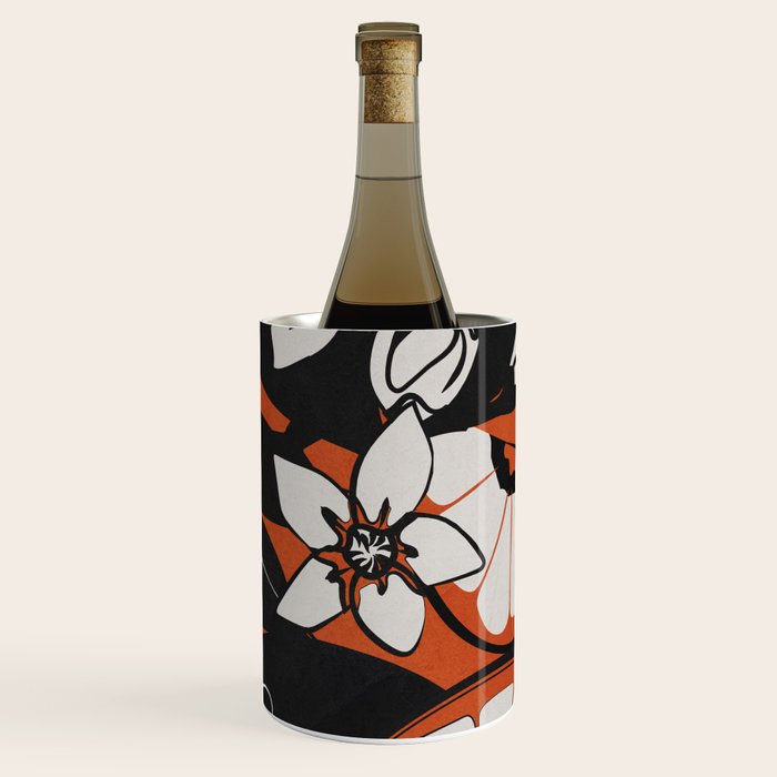 Line Art Oranges 2 Wine Chiller Gallery Image 1