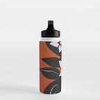 Line Art Oranges 2 Water Bottle Gallery Image 3