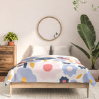 Big colorful flowers pattern Comforter Gallery Image 3