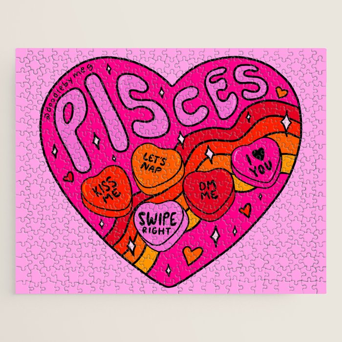 Pisces Valentine Jigsaw Puzzle Gallery Image 1