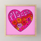 Pisces Valentine Mini Art Print Gallery Image 1