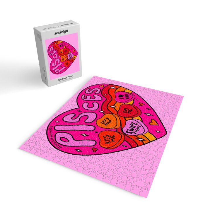 Pisces Valentine Jigsaw Puzzle Gallery Image 2