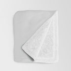 Lavender Flower Illustration Throw Blanket Gallery Image 3