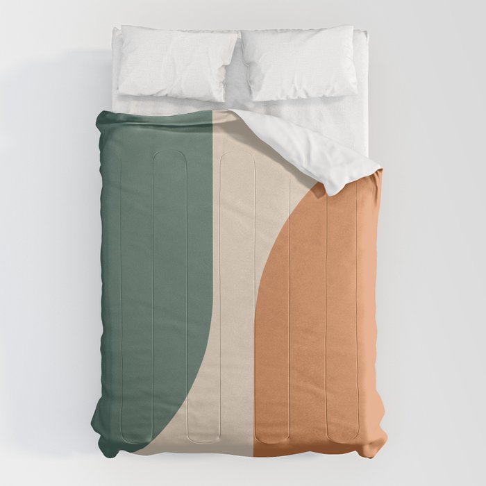 Modern Minimal Arch Abstract LXXXIX Comforter Gallery Image 1