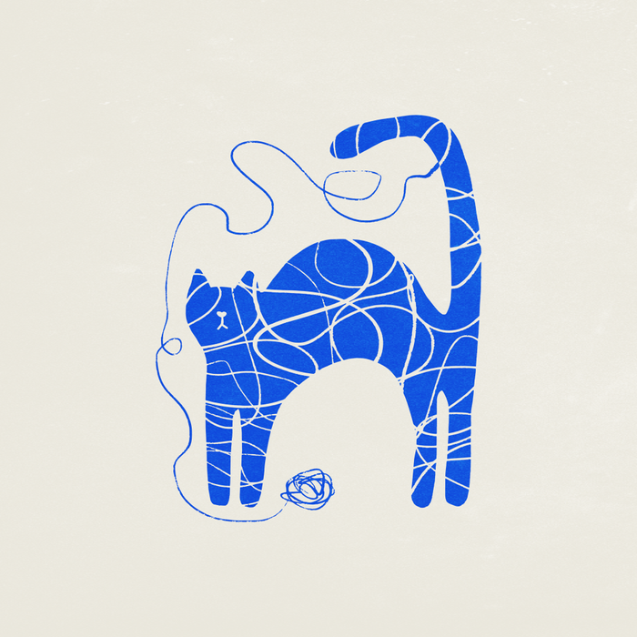 Wool Cat Coffee Mug Gallery Image 2