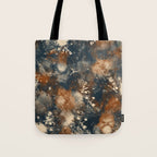 Earth watercolor splashes Tote Bag Gallery Image 1