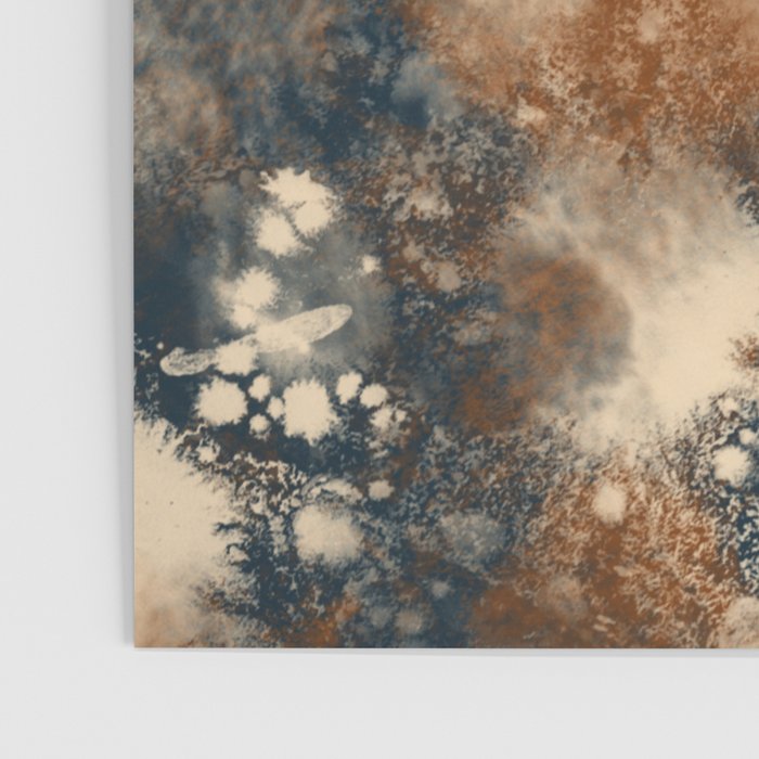 Earth watercolor splashes Poster Gallery Image 3