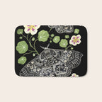 Nasturtium Moths Bath Mat Gallery Image 1