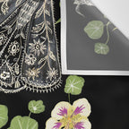 Nasturtium Moths Wall Tapestry Gallery Image 3