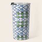 Hand Painted Ginger Jar Chinoiserie Pattern Travel Mug Gallery Image 3