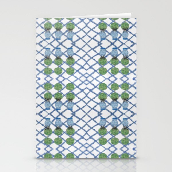 Hand Painted Ginger Jar Chinoiserie Pattern Stationery Card Gallery Image 2