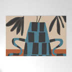 Modern Botanicals No 3 Welcome Mat Gallery Image 1