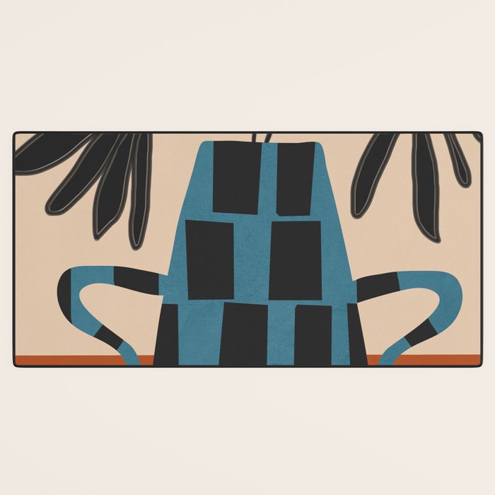 Modern Botanicals No 3 Desk Mat Gallery Image 3