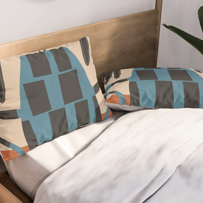 Modern Botanicals No 3 Pillow Sham Gallery Image 2