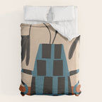 Modern Botanicals No 3 Duvet Cover Gallery Image 6