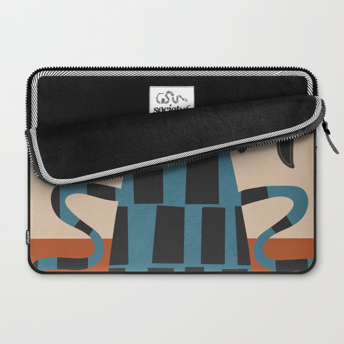 Modern Botanicals No 3 Laptop Sleeve Gallery Image 2