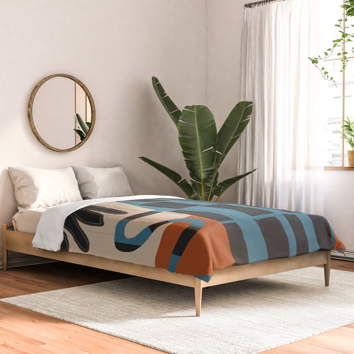 Modern Botanicals No 3 Comforter Gallery Image 2