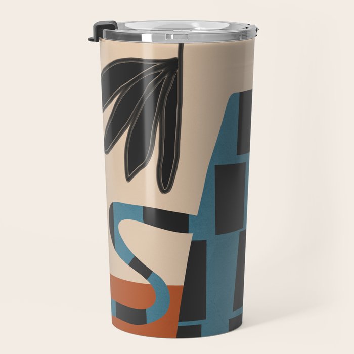 Modern Botanicals No 3 Travel Mug Gallery Image 3