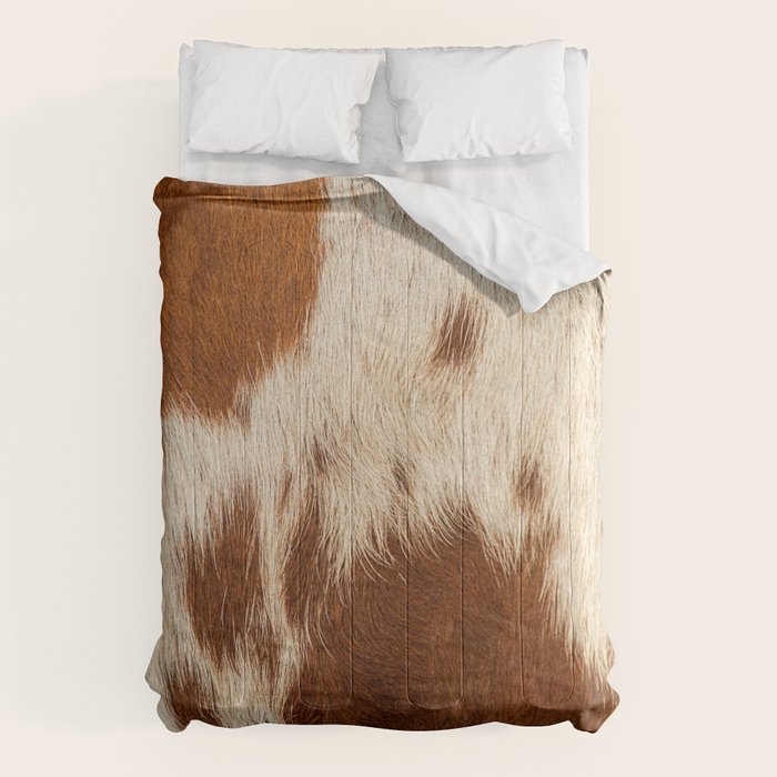 Cowhide Farmhouse Decor Comforter Gallery Image 1