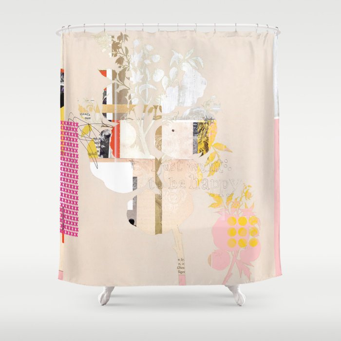 daydream monday night in spring mix Shower Curtain Gallery Image 1