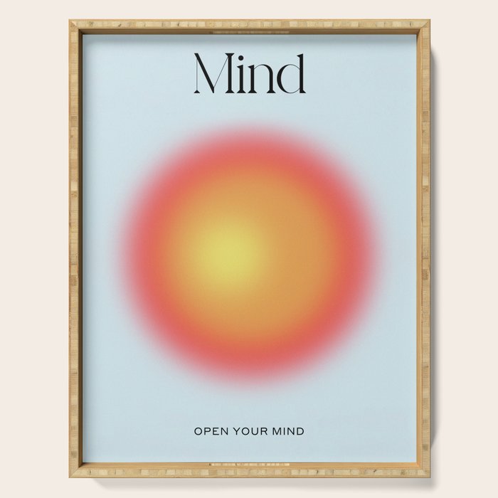 Mind: Aura Gradient 01 Serving Tray Gallery Image 1
