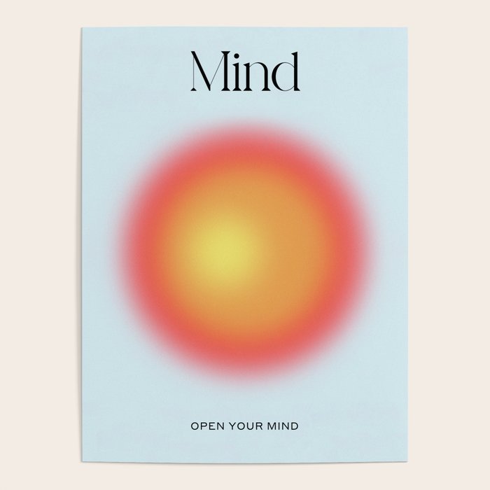 Mind: Aura Gradient 01 Poster Gallery Image 4