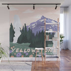 Yellowstone National Park Wall Mural Gallery Image 1
