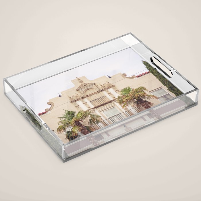 Hotel Paisano Marfa Texas Photography Acrylic Tray Gallery Image 1