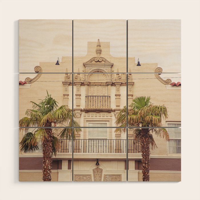 Hotel Paisano Marfa Texas Photography Wood Wall Art Gallery Image 1