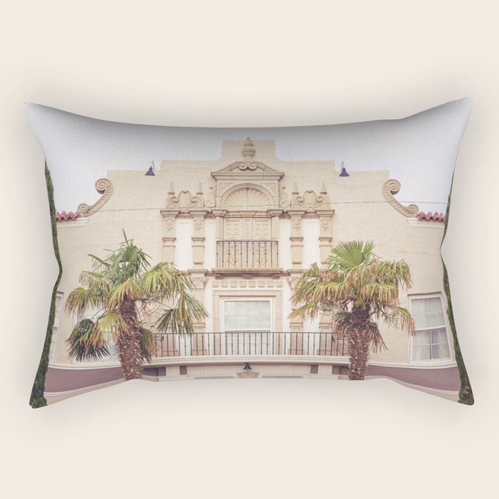 Hotel Paisano Marfa Texas Photography Rectangular Pillow Gallery Image 1