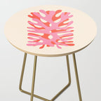 Sea Leaf: Matisse Collage Peach Edition Side Table Gallery Image 2