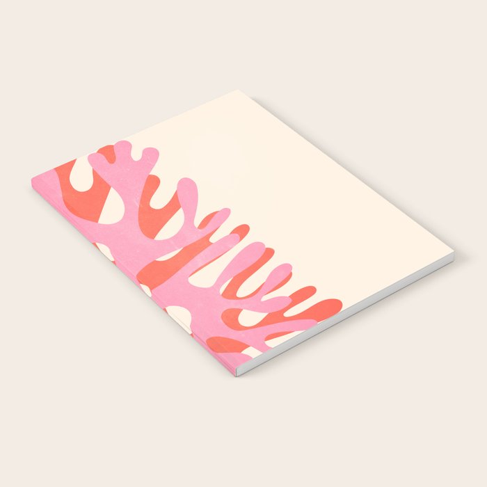 Sea Leaf: Matisse Collage Peach Edition Notebook Gallery Image 1