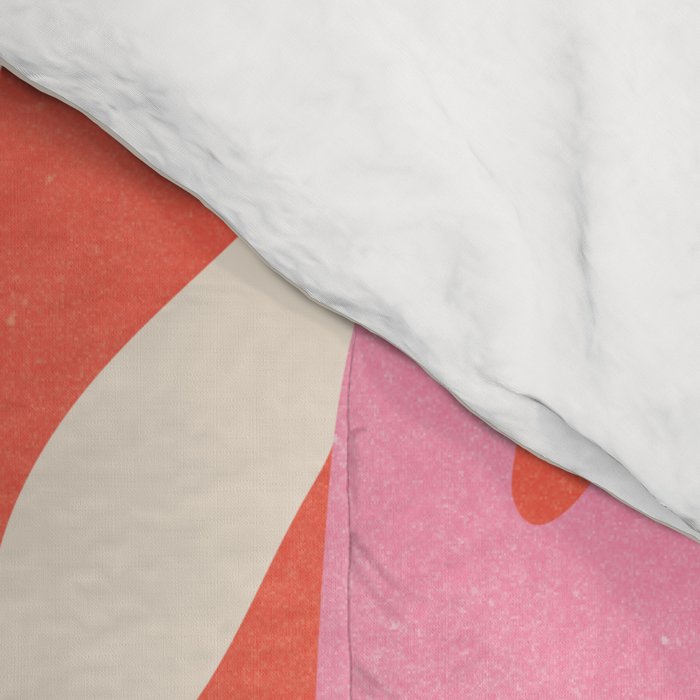 Sea Leaf: Matisse Collage Peach Edition Comforter Gallery Image 4